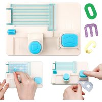 DIY Letter Embossing Machine for Handmade Greeting Cards - Manual Paper Press