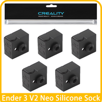 Official Creality Ender 3 V2 Neo Silicone Sock, 5/10PCS 3D Printer Hotend Heater Block Cover for Ender-3 Max Neo/Ender3 neo