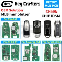 Crafters KEYDIY OEM Solution 5M CHIP 434MHz Smart Car Key PCB For Porsche Cayenne Panamera AUDI A6 Q5 VW Touareg MLB-08/19/26/65