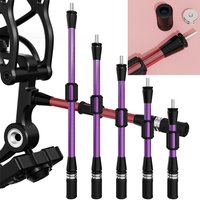 Archery Stability 6/8/10/12/15" Carbon Rod Compound Bow Shock Absorption Hunting Balance Bar Absorber Damper Shooting Target