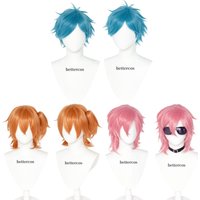 Yui Tamura Kyousuke Yaguchi Ayato Yuri Cosplay Wig Short Heat Resistant Synthetic Hair Halloween Role Play+Wig Cap
