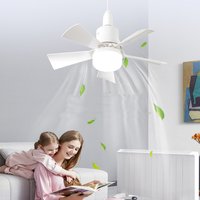 Ceiling Fan With LED Light 3 Wind Speed Dimmable 3 Color Temp Remote Control Air Fan Dimmable 3 Color Temp Night Light