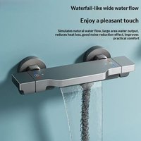 Minimalist waterfall faucet, bathroom hot and cold water faucet, multi-functional simple shower head, bathing shower faucet