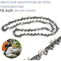 Sägeketten 16 Zoll 64 Abschnitte Antriebsglieder 325 Teilung Sägeketten Original für Husqvarna Kettensäge 240 235 440 450 440 E-Serie