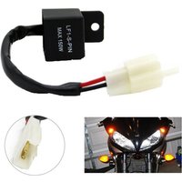 2 Pin 12V LED Turn Light Flasher Motorcycles Blinker Relay Signal Rate Control