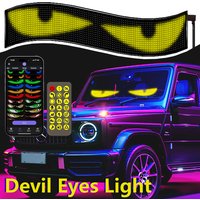 Devil Eyes Light for Windshield Programmable LED Signs with APP & Remote Control for Cars, SUVs & Trucks