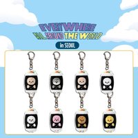 SKZOO KPOP STAY Kawaii keychain Global Pop-Up KEYRING SEOUL Ver. Anime cartoon keychain. Fan Gift, Couple's Gift