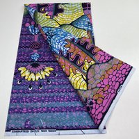 2026 New Style Nigeria Golden- Wax Print Fabric - High Quality African Wax Print Fabric for Patchwork, Clothing & DIY" 3C4