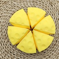 Cheese Squishy Toys Simulated Cheese Squeeze Toys Soft Cute Pinch Cheese Sticky Slow Rebound Stress Relief Fidget Toys for Adult