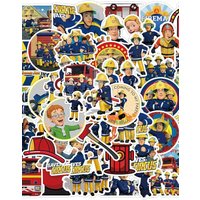 AliExpress GOGOTU 50PCS Fireman Sam Series Stickers Cartoon Sticker Kids Toy Decals DIY Luggage Laptop Phone Car Bike Skateboard Graffiti
