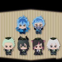 Twisted-Wonderland 10cm Riddle Rosehearts Bawełniana Lalka - Chibi Pluszowa Zabawka z Nadrukiem, Brelok, Prezent