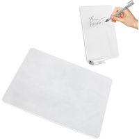 A4 Magnet Writing Board Local Erasable Whiteboard Note Taking Sketching Borderless White Background Black Word 0.8mm Pen Tip