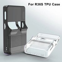 for R36S Handheld Game Console Protective Cover Portable Back Protective Case game console accessories storage transparent case