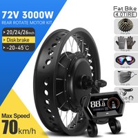 AliExpress KUNTENG E-BIKE Fat Electric Bicycle Conversion Kit 72V 3000W 20