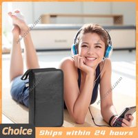 Portable Zipper DVD CD Holder CD/DVD Disc Carry Case Handbag Dustproof Album Storage Sleeve Double-side CD DVD Storage Organizer