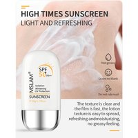 MSLAM Whitening Sun Cream Facial Body Sunscreen Sunblock Skin Protective Cream Anti-Aging Oil-control Moisturizing SPF 50