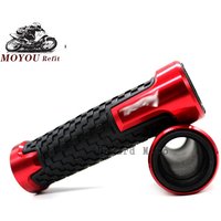 Motorcycle 22mm CNC Aluminum Rubber Gel Handle Bar Grip Hand Grips for Vespa Scooter LT LX GT GTS GTV 300 250 125 200 Sprint 150