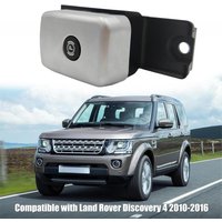 LR071958 Front Electronic Parking Control Switch Black+Silver ABS Parking Handbrake Switch for Land Rover Discovery 4 2010-2016