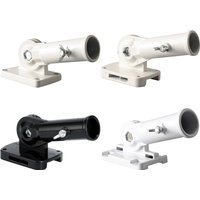 Flag Pole Bracket Flagpole Base Easy to Install Adjustable with Hardware Flag Pole Mount for House Patio Outdoor Yard Farmhouse