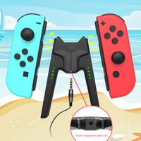 Charging Grip for Nintendo Switch/Oled Joypad Controller Handle Type-C Charger Stand with LED Indicator for Switch Accessories