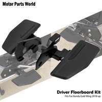 Motorcycle Front Foot Pegs Floorboards Footrest Driver Footpegs For Honda Gold Wing GL1800 GL1800BD DCT GL1800DA Tour 2018-2023