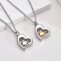 Cremation Jewelry for Ashes for Human Keepsake Stainless Steel Memorial Pendant Cremation Urn Necklace for Human Ashes