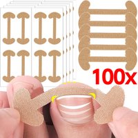 20 - 100 Pcs Adhesive Ingrown Toenail Correction Sticker - Professional Foot Corrector & Pedicure Tool