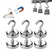 Strong Magnet Hooks Multi-Purpose Storage Hooks Home Kitchen Bar Storage Hooks Key Storage Hooks Bathroom Hangers
