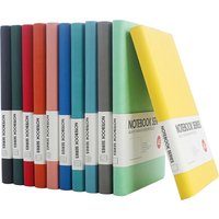 A5/B5 Thickened Notebook,4 Types Inner Pages,132 Sheets/Book,PU Waterproof Cover Diary Agenda Office Student Diary