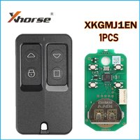 1pcs XHORSE XKGMJ1EN 4 Buttons Universal Garage Remote for Mini Key Tool, VVDI2, Key Tool Max, VVDI KEY TOOL PLUS PAD