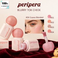 PERIPERA BLURRY TOK CHEEK,Ink-Like Diffusion,Effortless Blending,Sophisticated Haze,Silky Touch,Korean Cosmetic,Korean Makeup