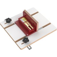 ENJOYWOOD XY-XYJ001 Router Table Box Joint Jig Adjustable Woodworking Tool Compatible with 1/2 1/4 3/8 Cutter Heads Professional