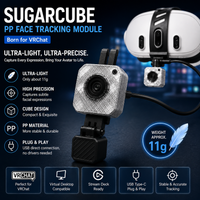 New Sugar Cube Face Tracker for VRChat Wireless Wired 11g Ultra-Light IR Camera 3D Printed VR Facial Motion Capture Gifts