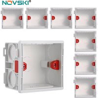 86 type British Standard electrical adjustable mounting box cassette switch socket junction box concealed internal mounting box