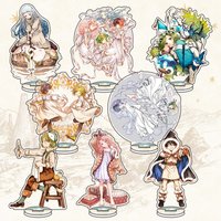 Witch Hat Atelier Coco Qifrey Agott Tetia Richeh Acrylic Figure Display Cartoon Stand Model Plate Keychain Ornaments Accessories