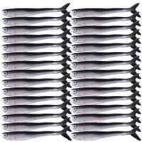 30Pcs Soft Fishing Lures with Paddle Tail Fishing Stuff Loach Swimming Baits Set