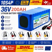 200Ah 200000mAh Hochleistungs-Akku 36V 10S4P 18650 Lithium-Akku-Pack für den täglichen Pendelverkehr mit Elektrorollern