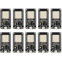 10PCS ESP32 Development Board WiFi Bluetooth Dual Core ESP-32 ESP-32S CP2102 CH9102 CH340 Type-C Micro USB Module