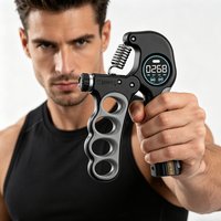 Hand Grip Strengthener for Sports,Grip Strength Trainer with Adjustable Resistance 11-220Lbs(5-100KG) and Counting Function