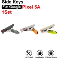 Green Black For Google Pixel 5A Power on off Volume Buttons Side Button Keys Replacement Parts