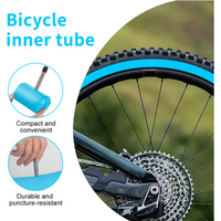 AliExpress NONE Gustavo Mountain Bike Inner Tube MTB 26 27.5 29 Inches Bicycle TPU Tire 45mm Metal SCHRADER Valve Anti-Oxidation