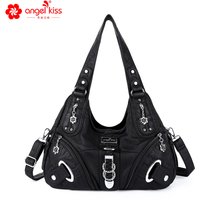 Angelkiss Frauen Handtaschen Mode Schulter Tasche Große Tote Top-griff Shopping-Pack Multifunktionale Satchel Dame Geldbeutel