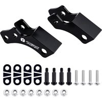 TCRC 7075 Aluminum Reverse Mount Spring Hanger Conversion Kit for 1/10 RC4WD TF2&TF2 LWB