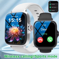 2026 New Fashion Smart Watch 1.83 Inch Full Touchscreen Bluetooth Call Music Player Message Smartwatch For Men Womend
