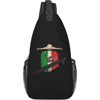 Vespa-Logo Sling Backpack Sling Bag Hiking Traveling Chest Bag Daypack Men'S Fashion Crossbody Backpack Shoulder Bag Pouch