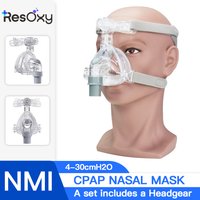 Resoxy CPAP Nasal Mask M / Lsize Light Cpap Nasal Mask Silicon Material Comfort Nazal Mask for Auto CPAP Sleep Snoring Apnea