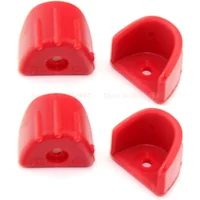 4pcs Shock Absorber & Hydraulic Frame Protection Protection Cover Shock Absorption Cap for 1:8 1:10 RC Car Parts HSP HPI