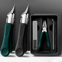 Professional Ingrown Toenail Trimmer Slant Edge Design Sharp Oblique Nail Clipper Manicure Pedicure Tool Set