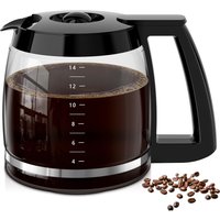 14-Cup Coffee Pot Replacement for Cuisinart Coffee MakerGlass Carafe Replacement with Sturdy Handle