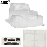 1/10 Dodge Power Wagon Cab Pc Clear Body For Rc Crawler Axial Scx10 Trx4 Yikong 4102 Rgt 86100 Redcat Gen8 Mst Cfx